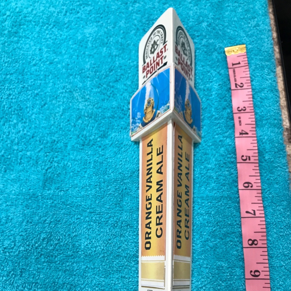 Ballast Point orange vanilla creme ale beer tap